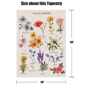 Wildflowers Tapestry